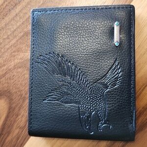 Men's Jiangbao Black Wallet